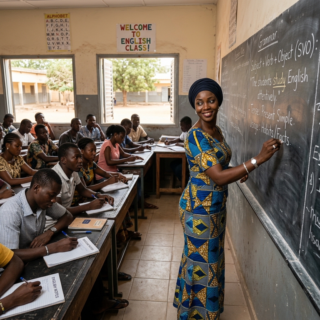 Teacher Sarah English
